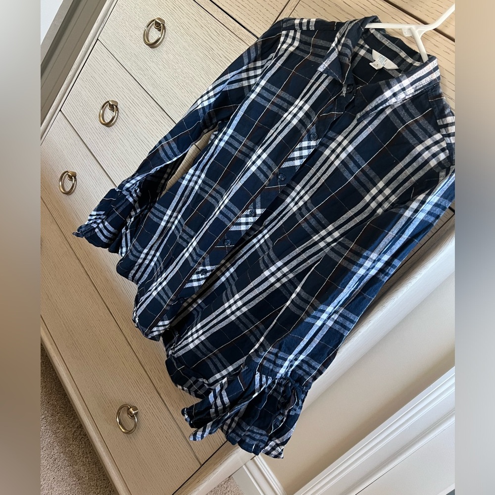 Plaid top